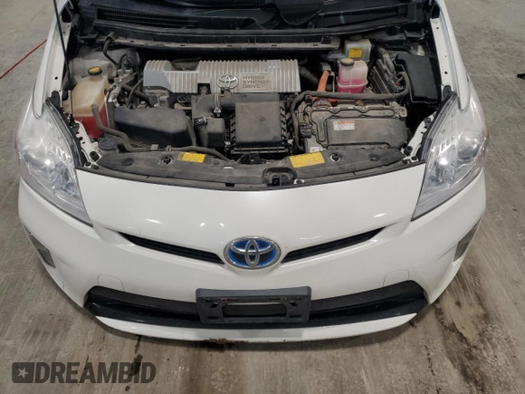 2013 Toyota Prius One with VIN JTDKN3DU9D5597506, listed as a Copart auction lot 54055845 with 108,129 mi miles and Clean Title. Bid and sale history available at DreamBid. Image 12.