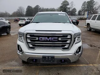 2019 GMC Sierra 1500 SLT with VIN 1GTU9DED6KZ167889, listed as a Copart auction lot 43217965 with 47,417 mi miles and Salvage Title. Bid and sale history available at carsss.com. Image 5.