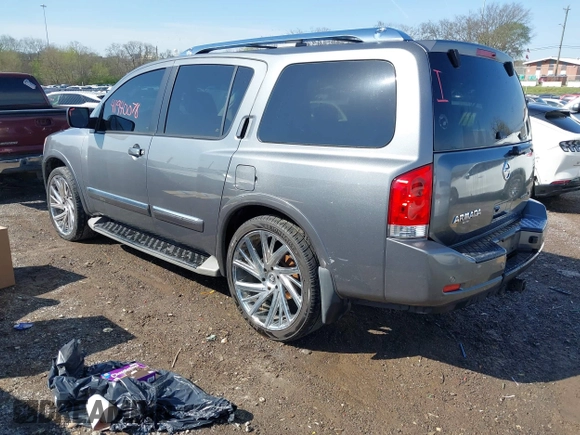 2015 Nissan Armada SV with VIN 5N1BA0ND6FN604077, listed as a IAAI auction lot 41940078 with 169,266 mi miles and . Bid and sale history available at DreamBid. Image 3.