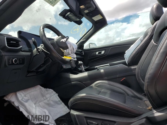 2024 Ford Mustang EcoBoost with VIN 1FAGP8UH2R5124849, listed as a Copart auction lot 62739785 with 28,709 mi miles and Non repairable. Bid and sale history available at DreamBid. Image 7.