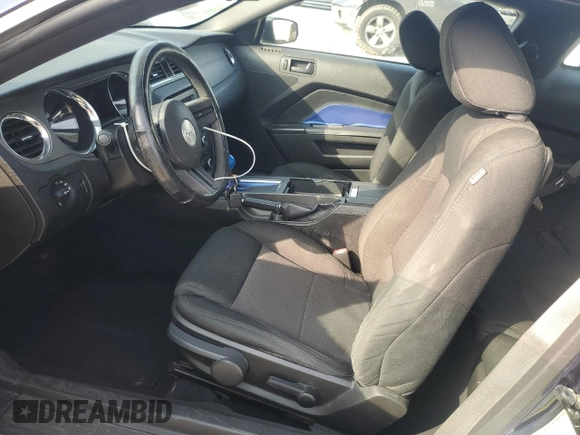 2010 Ford Mustang GT with VIN 1ZVBP8CH2A5134286, listed as a Copart auction lot 54556825 with 132,231 mi miles and Salvage Title. Bid and sale history available at DreamBid. Image 7.