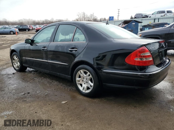 2005 Mercedes-Benz E 320 with VIN WDBUF82J55X176995, listed as a Copart auction lot 42928825 with 150,161 mi miles and Salvage Title. Bid and sale history available at DreamBid. Image 2.