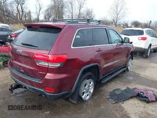 2017 Jeep Grand Cherokee Laredo with VIN 1C4RJFAG1HC844965, listed as a IAAI auction lot 41606739 with 82,144 mi miles. Bid and sale history available at carsss.com. Image 4.