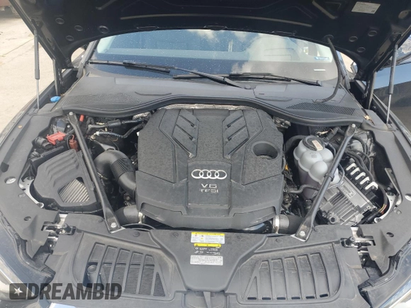 2023 Audi A8 with VIN WAULDAF88PN010368, listed as a Copart auction lot 47824965 with 8,058 mi miles and Salvage Title. Bid and sale history available at carsss.com. Image 13.