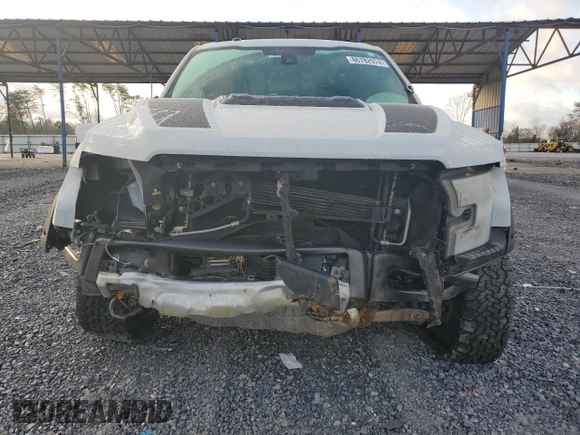2017 Ford F-150 Raptor with VIN 1FTFW1RG1HFA51188, listed as a Copart auction lot 86782974 with 131,185 mi miles and Salvage Title. Bid and sale history available at carsss.com. Image 5.