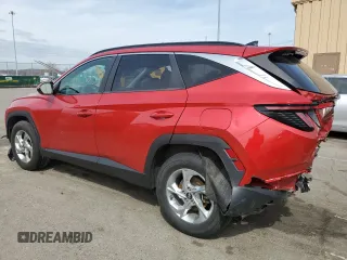 2022 Hyundai Tucson SEL with VIN 5NMJBCAE6NH030802, listed as a Copart auction lot 49940825 with 85,851 mi miles and Salvage Title. Bid and sale history available at carsss.com. Image 2.