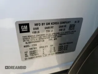 2021 Chevrolet TrailBlazer LS with VIN KL79MMS2XMB021138, listed as a Copart auction lot 65778844 with 30,309 mi miles and Salvage Title. Bid and sale history available at DreamBid. Image 14.