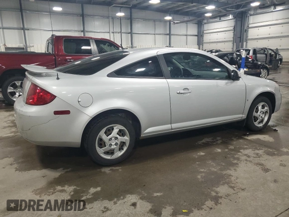 2007 Pontiac G5 with VIN 1G2AL18F777276840, listed as a Copart auction lot 50393185 with 113,404 mi miles and Salvage Title. Bid and sale history available at carsss.com. Image 3.