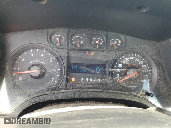 2010 Ford F-150 XL with VIN 1FTMF1CW2AKA59689, listed as a Copart auction lot 56910195 with 167,899 mi miles and Salvage title. Bid and sale history available at DreamBid. Image 9.