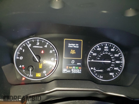 2020 Subaru Outback Touring XT with VIN 4S4BTGPD1L3198667, listed as a Copart auction lot 57894435 with 29,429 mi miles and Salvage title. Bid and sale history available at DreamBid. Image 9.