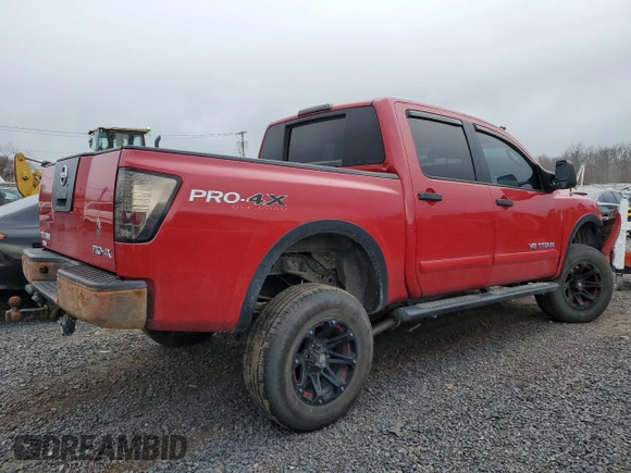 2011 Nissan Titan SL with VIN 1N6AA0EC0BN308082, listed as a Copart auction lot 50452785 with 138,534 mi miles and Clean Title. Bid and sale history available at carsss.com. Image 3.