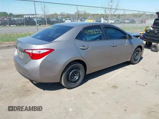 2015 Toyota Corolla L with VIN 2T1BURHE3FC389376, listed as a IAAI auction lot 41995622 with 110,370 mi miles and . Bid and sale history available at DreamBid. Image 4.