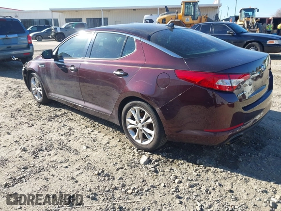 2012 Kia Optima EX with VIN 5XXGN4A65CG054990, listed as a IAAI auction lot 41668971 with 192,853 mi miles and . Bid and sale history available at carsss.com. Image 3.