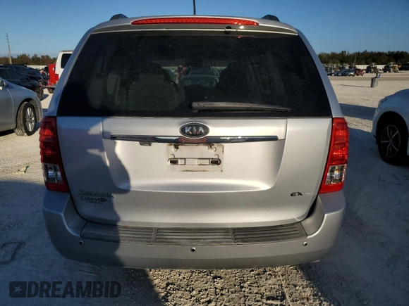 2011 Kia Sedona EX with VIN KNDMH4C72B6393042, listed as a Copart auction lot 78576884 with 240,348 mi miles and Salvage Title. Bid and sale history available at carsss.com. Image 6.