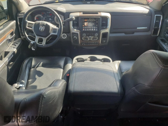 2015 Ram 2500 Laramie with VIN 3C6UR5NL2FG627544, listed as a Copart auction lot 61607835 with 53,253 mi miles and Salvage title. Bid and sale history available at DreamBid. Image 8.