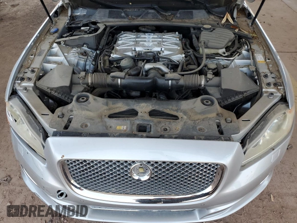 2012 Jaguar XJ Supercharged with VIN SAJWA2GE1CMV28584, listed as a Copart auction lot 63313275 with 74,023 mi miles and Clean title. Bid and sale history available at DreamBid. Image 11.