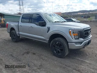 2021 Ford F-150 XL with VIN 1FTFW1E89MFA31943, listed as a IAAI auction lot 41993881 with 91,557 mi miles and . Bid and sale history available at DreamBid. Image 1.