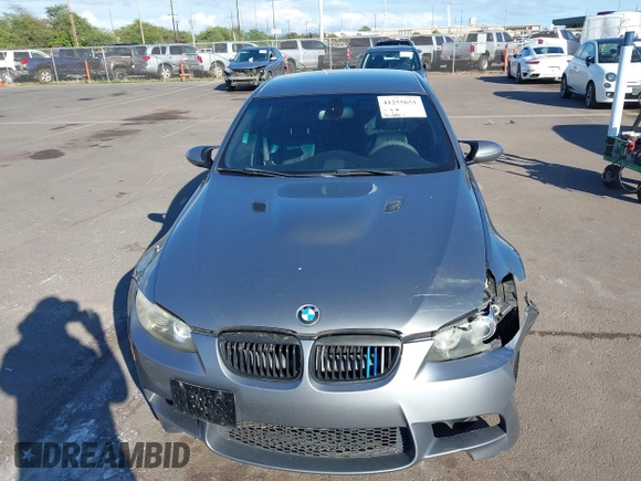 2010 BMW M3 with VIN WBSPM9C50AE202168, listed as a IAAI auction lot 41255651 with 142,845 mi miles. Bid and sale history available at carsss.com. Image 12.