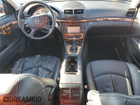 2009 Mercedes-Benz E-Class Luxury 3.5L with VIN WDBUF56XX9B426117, listed as a Copart auction lot 42879105 with 163,467 mi miles and Clean Title. Bid and sale history available at carsss.com. Image 8.