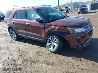 2018 Ford Explorer Limited with VIN 1FM5K7F8XJGA36675, listed as a IAAI auction lot 41537931 with 87,945 mi miles. Bid and sale history available at carsss.com. Image 1.