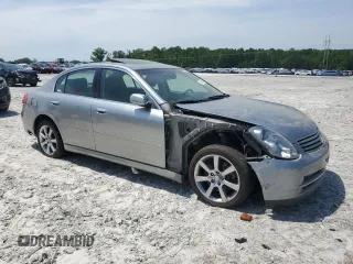 2006 Infiniti G35 with VIN JNKCV51F06M608342, listed as a Copart auction lot 57423235 with 166,928 mi miles and Clean Title. Bid and sale history available at DreamBid. Image 4.