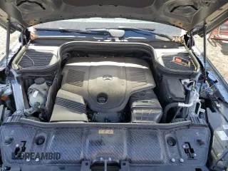 2021 Mercedes-Benz GLS 450 with VIN 4JGFF5KE1MA433451, listed as a Copart auction lot 47578184 with 30,296 mi miles and Salvage Title. Bid and sale history available at DreamBid. Image 12.