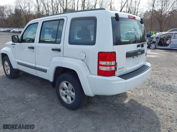 2012 Jeep Liberty Sport with VIN 1C4PJMAK3CW144405, listed as a IAAI auction lot 42083288 with 181,895 mi miles. Bid and sale history available at carsss.com. Image 3.