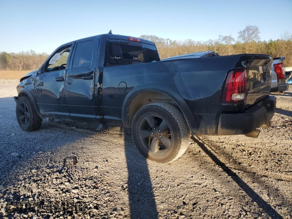 2019 Ram 1500 Classic Warlock with VIN 1C6RR6GT8KS716644, listed as a Copart auction lot 86686064 with 124,669 mi miles and Salvage Title. Bid and sale history available at carsss.com. Image 2.