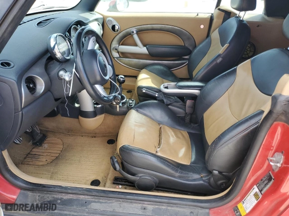 2006 MINI Cooper Convertible S with VIN WMWRH33596TF86410, listed as a Copart auction lot 46305675 with 116,347 mi miles and Salvage Title. Bid and sale history available at carsss.com. Image 7.