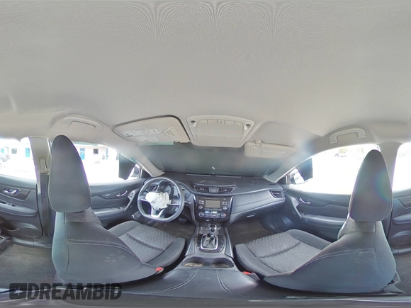 2017 Nissan Rogue SV with VIN KNMAT2MV8HP517725, listed as a Copart auction lot 80308304 with 147,116 mi miles and Salvage Title. Bid and sale history available at carsss.com. Image 15.