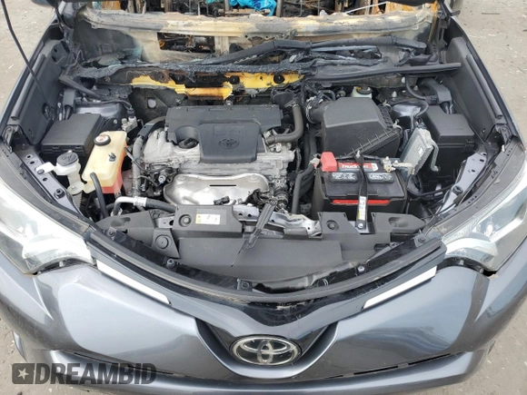 2018 Toyota RAV4 XLE with VIN JTMWFREV2JD125190, listed as a Copart auction lot 60484965 with Not provided miles and Salvage title. Bid and sale history available at DreamBid. Image 12.