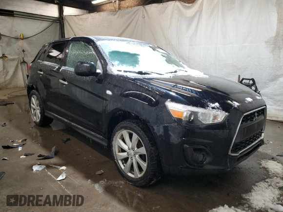 2015 Mitsubishi Outlander Sport 2.4 ES with VIN 4A4AR3AW2FE060025, listed as a Copart auction lot 43506405 with 119,047 mi miles and Salvage Title. Bid and sale history available at carsss.com. Image 4.