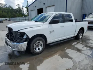 2021 Ram 1500 SLT with VIN 1C6RR6LG0MS539471, listed as a Copart auction lot 60930745 with 93,286 mi miles and Salvage title. Bid and sale history available at DreamBid. Image 1.