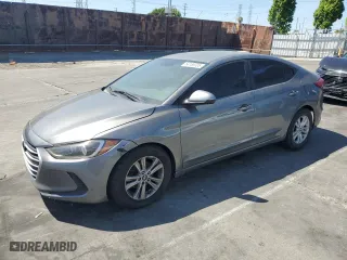 2018 Hyundai Elantra SE with VIN KMHD74LF1JU442151, listed as a Copart auction lot 54155705 with 96,844 mi miles and Salvage Title. Bid and sale history available at carsss.com. Image 1.