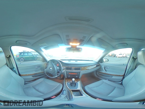 2008 BMW 3 Series 328i with VIN WBAVA375X8NL49605, listed as a Copart auction lot 41997085 with 164,105 mi miles and Salvage Title. Bid and sale history available at DreamBid. Image 13.