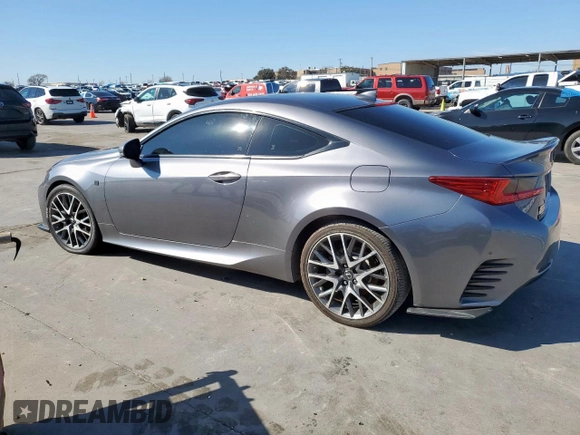 2016 Lexus RC 350 F Sport z VIN JTHHE5BC9G5014242, wystawiony jako Copart lot #45671575 z przebiegiem 102 247 mil mil oraz Szkoda całkowita • Salvage title. Historia ofert i sprzedaży dostępna na DreamBid. Obrazek 2.