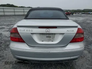 2006 Mercedes-Benz CLK-Class 5.0L with VIN WDBTK75G66T057024, listed as a Copart auction lot 71593374 with 166,447 mi miles and Salvage Title. Bid and sale history available at carsss.com. Image 6.