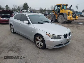 2006 BMW 5 Series with VIN WBANF33586CS35117, listed as a IAAI auction lot 41562653 with 205,281 mi miles and . Bid and sale history available at DreamBid. Image 1.