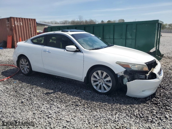 2009 Honda Accord Cpe EX-L with VIN 1HGCS22819A011166, listed as a Copart auction lot 50819395 with 206,537 mi miles and Salvage Title. Bid and sale history available at carsss.com. Image 4.