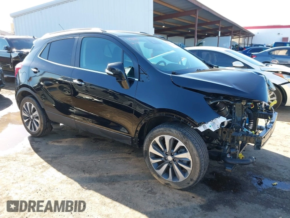 2019 Buick Encore Essence with VIN KL4CJGSM0KB705644, listed as a IAAI auction lot 41455513 with 19,720 mi miles. Bid and sale history available at carsss.com. Image 1.