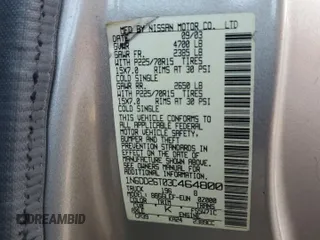 2003 Nissan Frontier XE with VIN 1N6DD26T03C464800, listed as a Copart auction lot 48980685 with Not provided miles and Clean title. Bid and sale history available at DreamBid. Image 12.