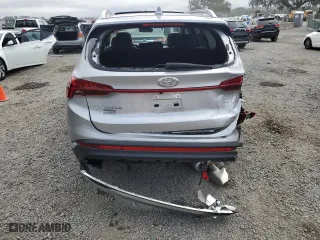 2021 Hyundai Santa Fe Limited with VIN 5NMS44AL5MH334933, listed as a Copart auction lot 44206735 with 34,244 mi miles and Salvage Title. Bid and sale history available at carsss.com. Image 6.