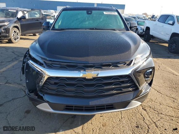 2025 Chevrolet Blazer LT with VIN 3GNKBCR48SS107035, listed as a Copart auction lot 79330674 with 998 mi miles and Salvage Title. Bid and sale history available at carsss.com. Image 5.
