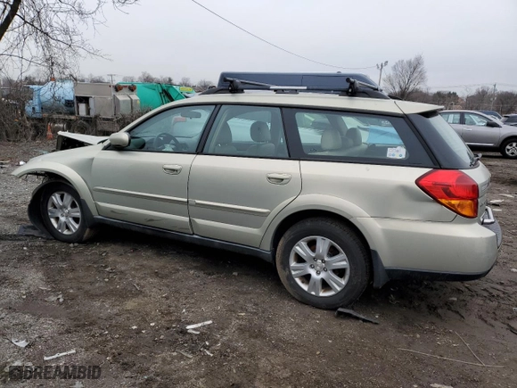 2005 Subaru Legacy Wagon (Natl) Outback Ltd with VIN 4S4BP62C557384320, listed as a Copart auction lot 43846085 with 0 mi miles and Salvage Title. Bid and sale history available at carsss.com. Image 2.