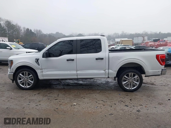 2023 Ford F-150 XL with VIN 1FTEW1C87PFA34231, listed as a IAAI auction lot 41403103 with 29,475 mi miles. Bid and sale history available at carsss.com. Image 14.