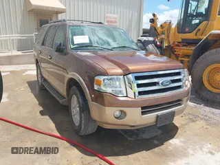 2012 Ford Expedition XLT with VIN 1FMJU1H59CEF11188, listed as a IAAI auction lot 42511301 with 153,090 mi miles and . Bid and sale history available at DreamBid. Image 1.