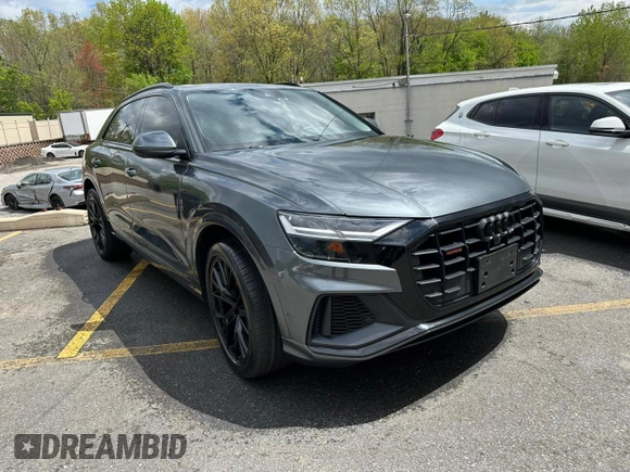 2021 Audi Q8 Premium Plus z VIN WA1EVAF17MD034670, wystawiony jako Copart lot #56331855 z przebiegiem 79 150 mil mil oraz Tytuł czysty. Historia ofert i sprzedaży dostępna na DreamBid. Obrazek 4.