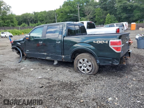 2012 Ford F-150 XL with VIN 1FTFW1ET9CFB60879, listed as a Copart auction lot 60783555 with 175,255 mi miles and Salvage title. Bid and sale history available at DreamBid. Image 2.