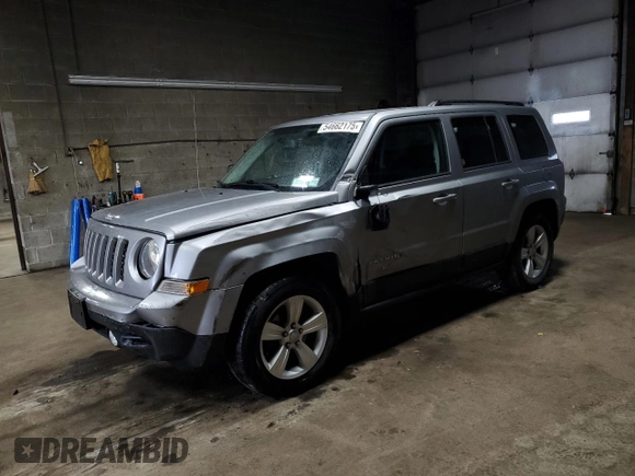 2016 Jeep Patriot Sport with VIN 1C4NJPBBXGD507162, listed as a Copart auction lot 54662175 with 36,539 mi miles and Salvage Title. Bid and sale history available at carsss.com. Image 1.