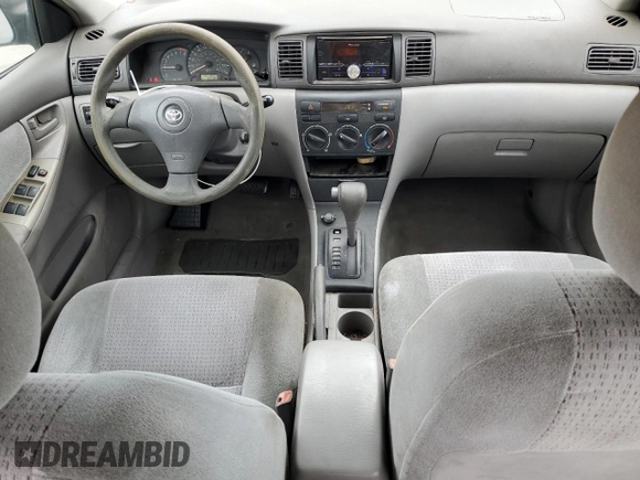 2008 Toyota Corolla CE with VIN 1NXBR32E58Z011679, listed as a Copart auction lot 53190345 with 197,781 mi miles and Clean Title. Bid and sale history available at DreamBid. Image 8.